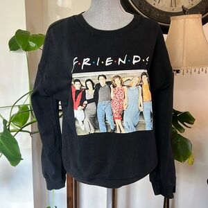 FRIENDS official merchandise sweatshirt black size large